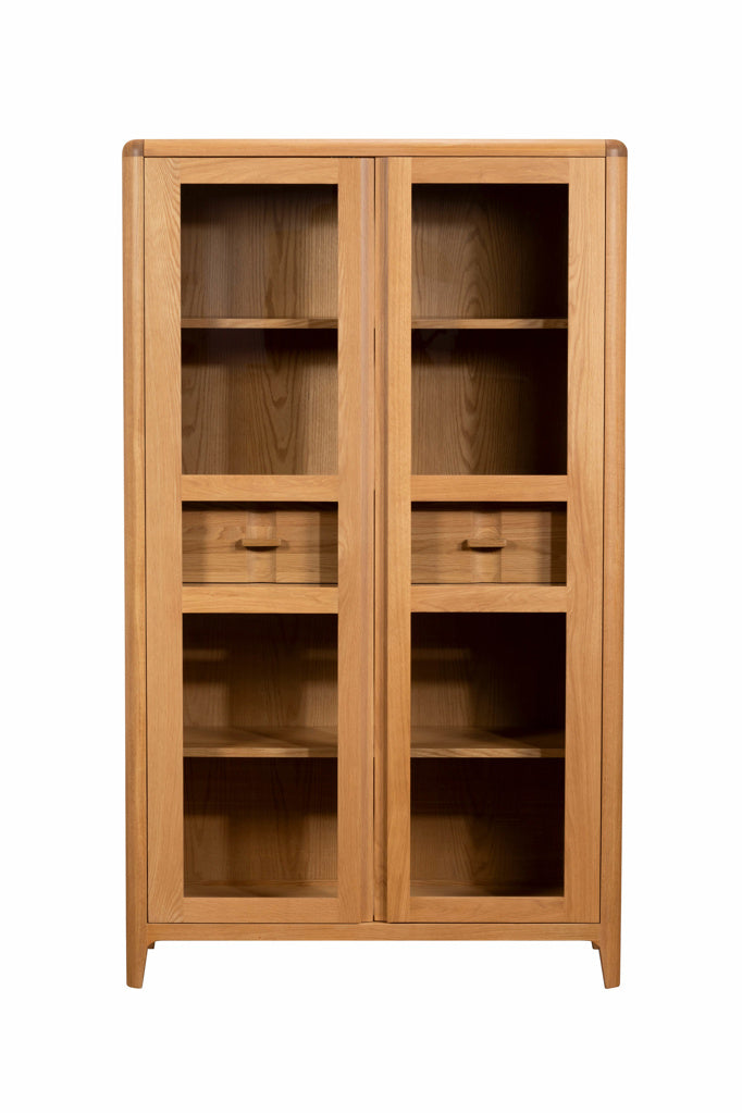 Williams Oak Display Cabinet
