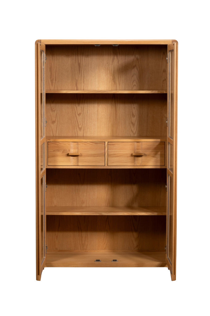 Williams Oak Display Cabinet