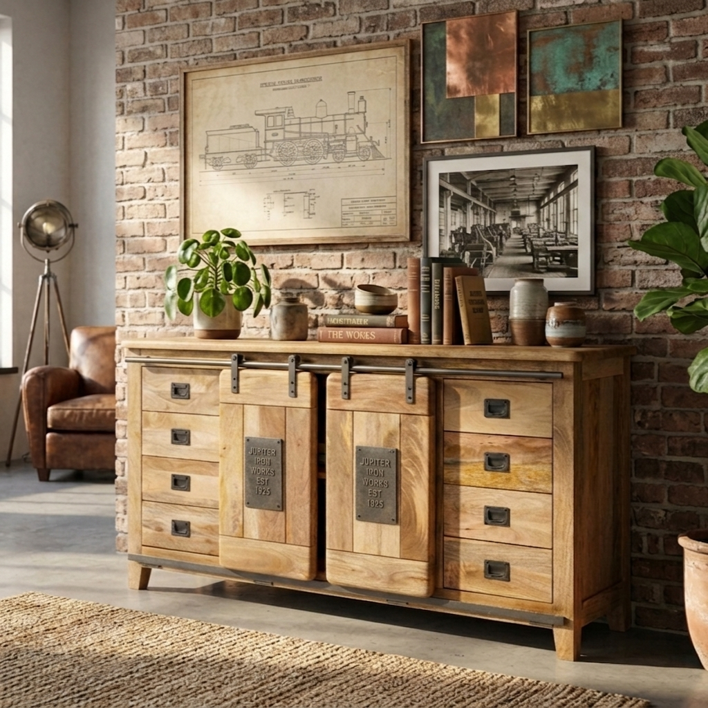 Genevieve 8 Drawer Sideboard