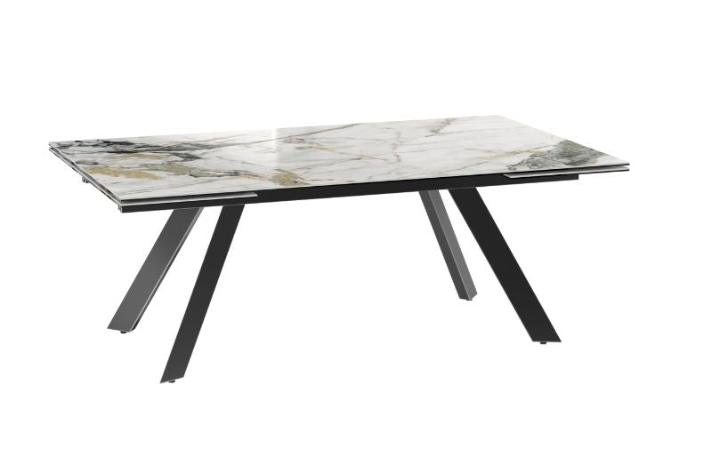 Astra Grande Extending Dining Table White