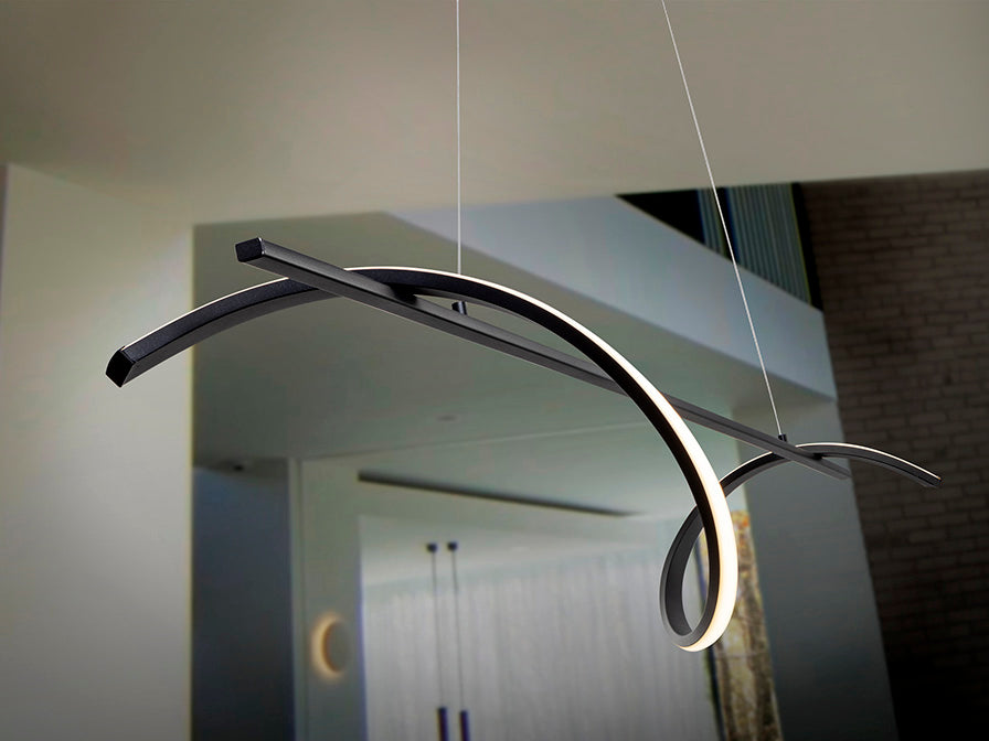 Boa Lamp Black