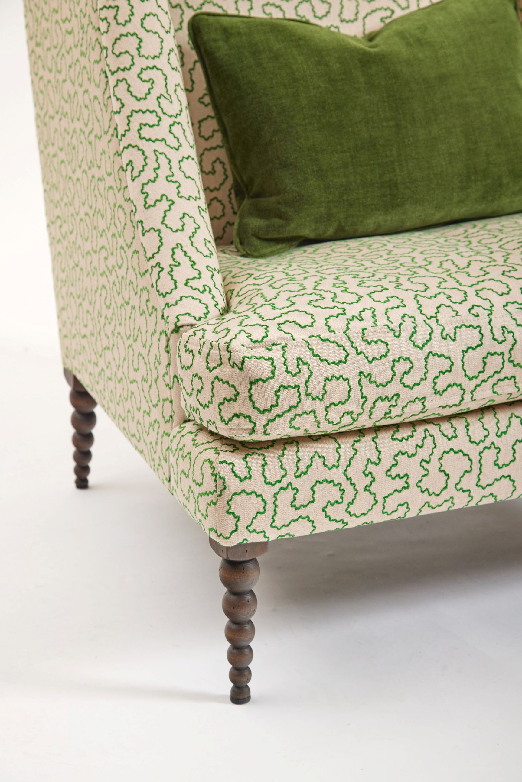 Boodle High Back Armchair