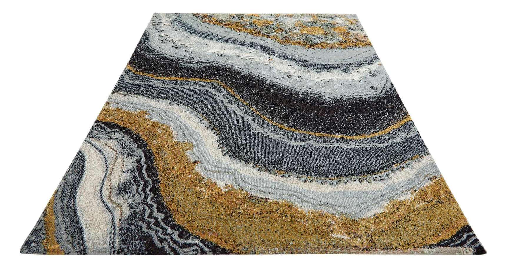 Concept Looms AMA103 Grey Blue Bronze Rug