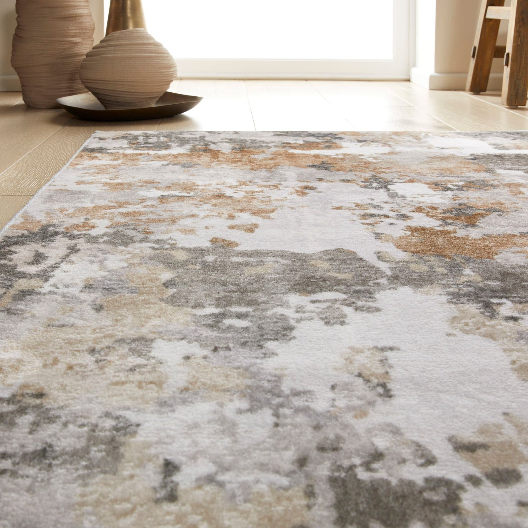 Concept Looms LIB106 Liberty Washable Rug Quarry