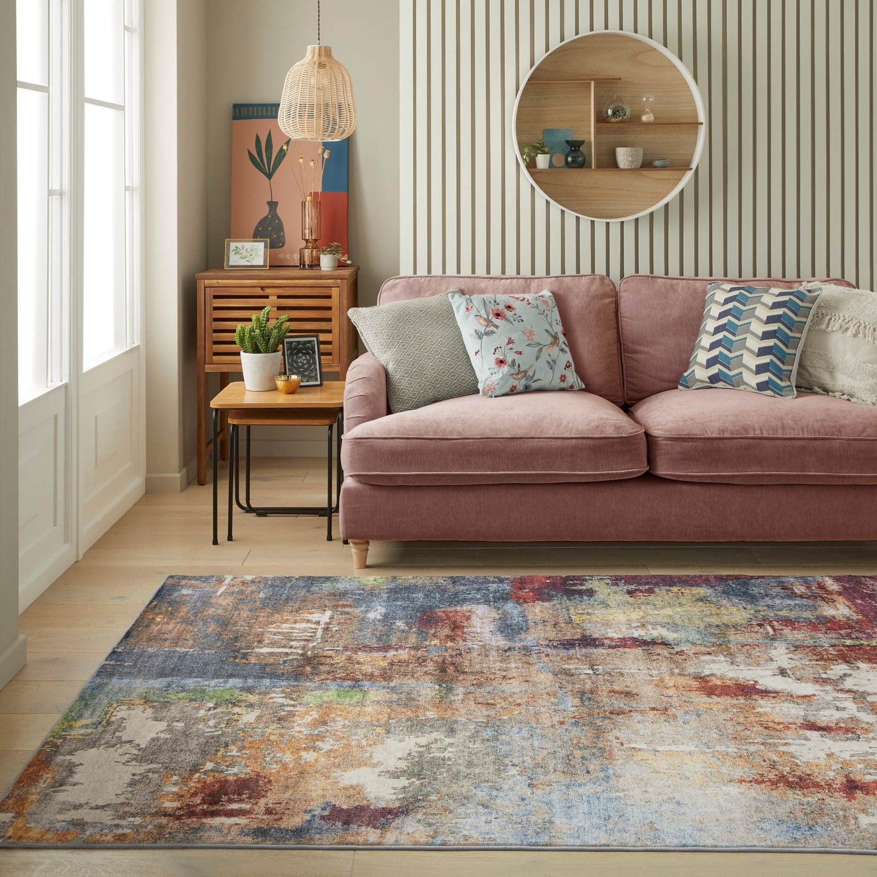 Concept Looms LUX05 Washable Rug Multicolour