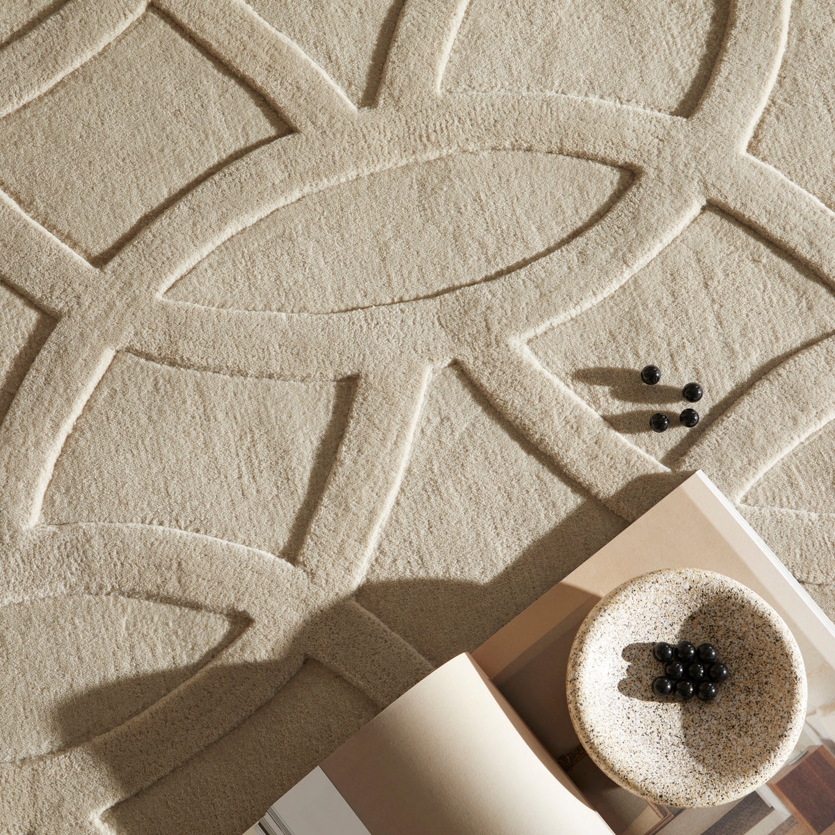 Concept Looms PRI101 Priory Rug Taupe