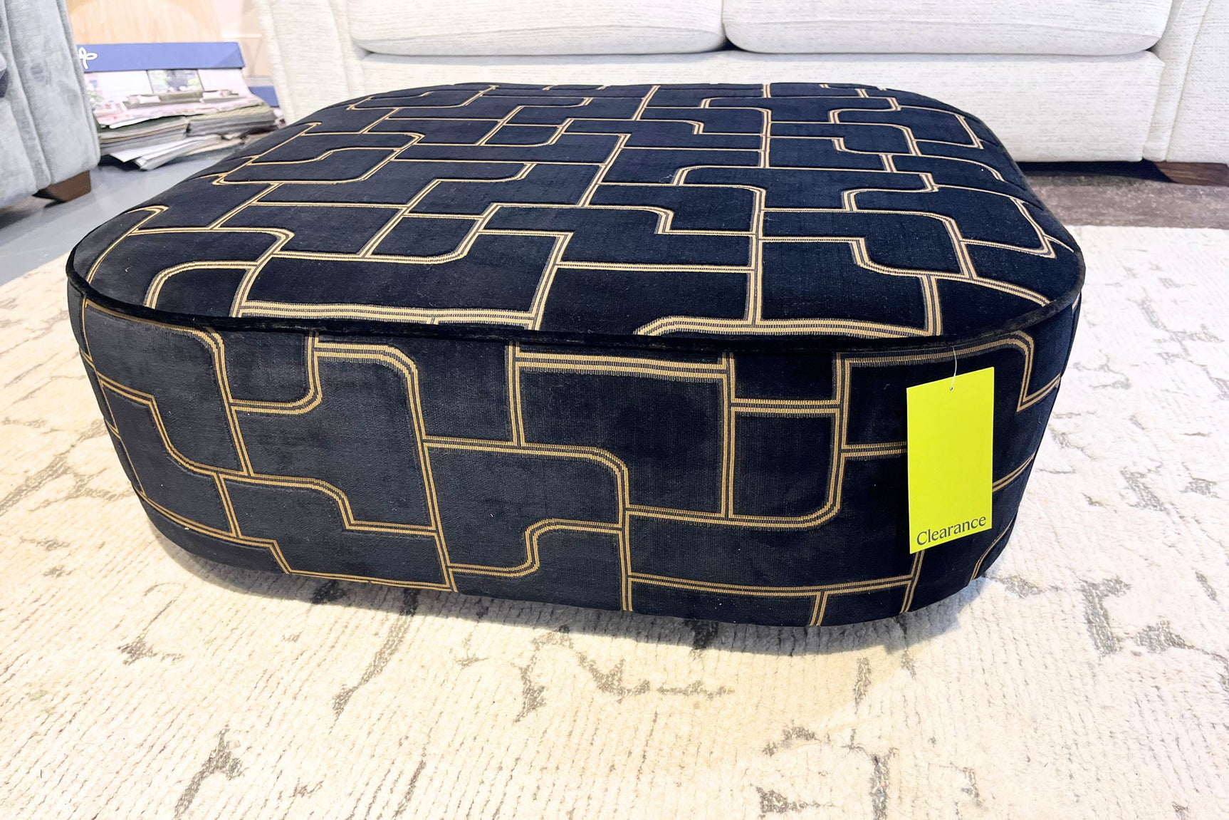 Costello Footstool - Clearance Limerick