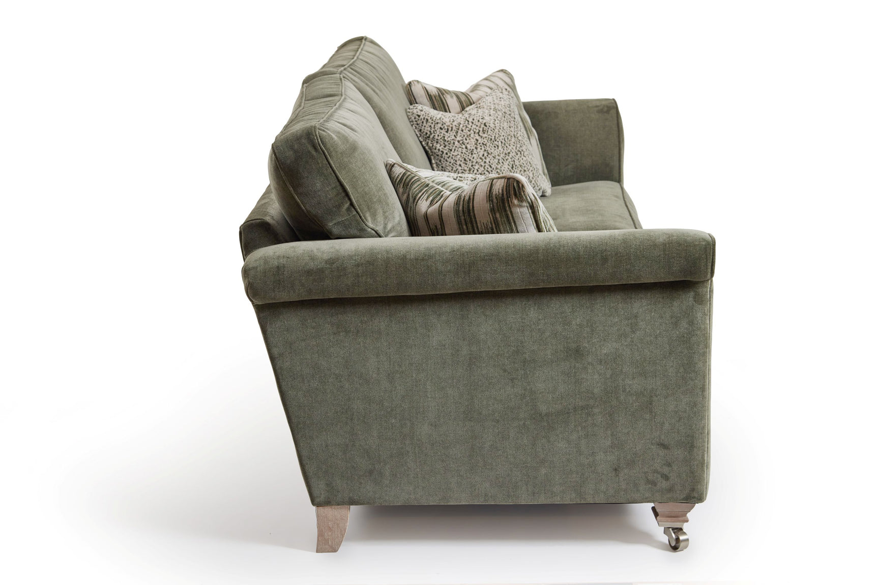 Elton Grand Sofa Sage Plain