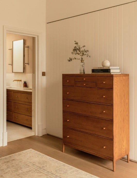 Ercol Salina Ash 8 Drawer Chest