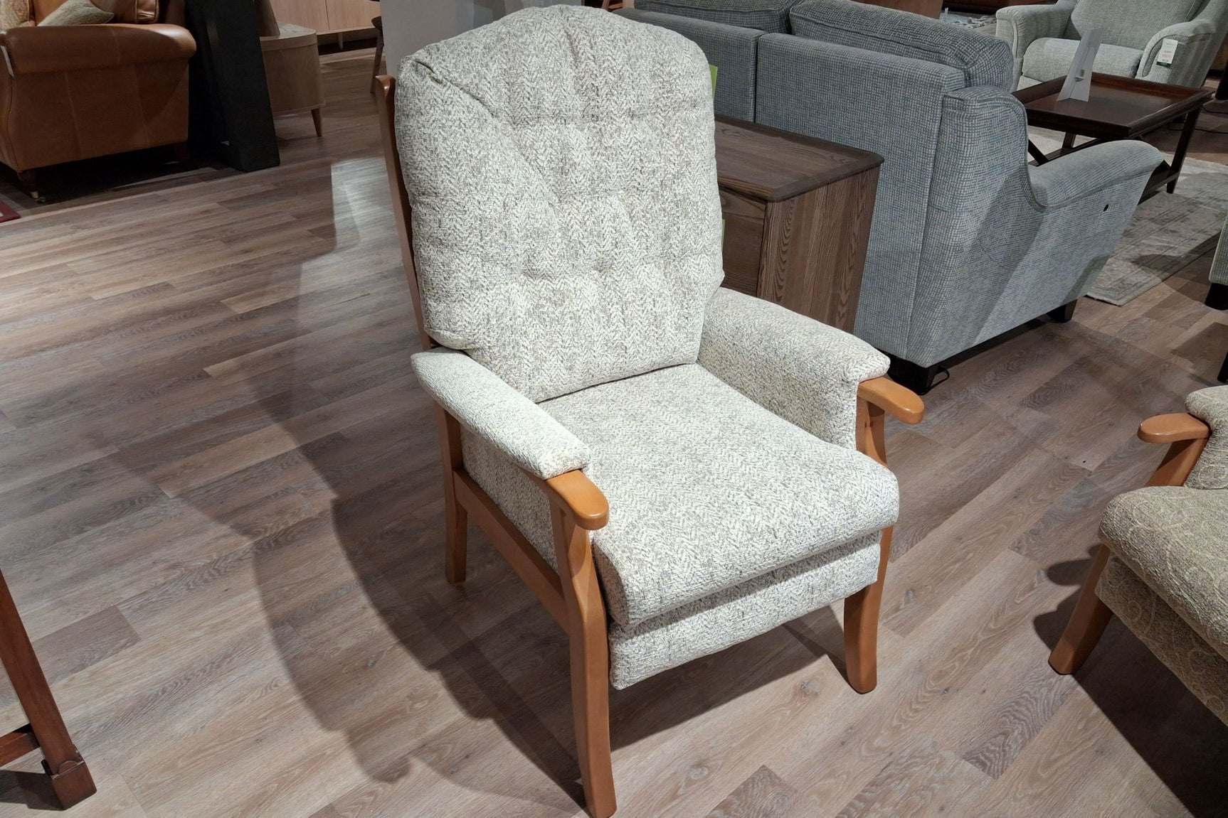 Grand Aston Chair High Seat - Clearance Cork