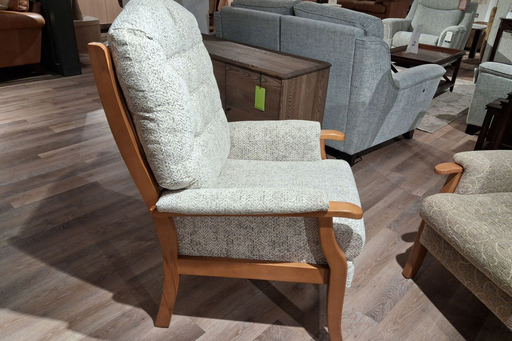 Grand Aston Chair High Seat - Clearance Cork