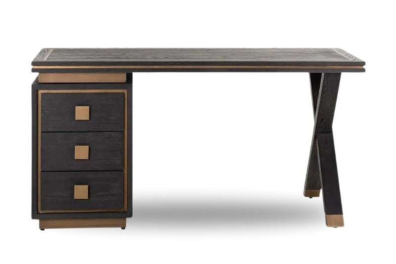 Huntley Desk with 3 Drawers