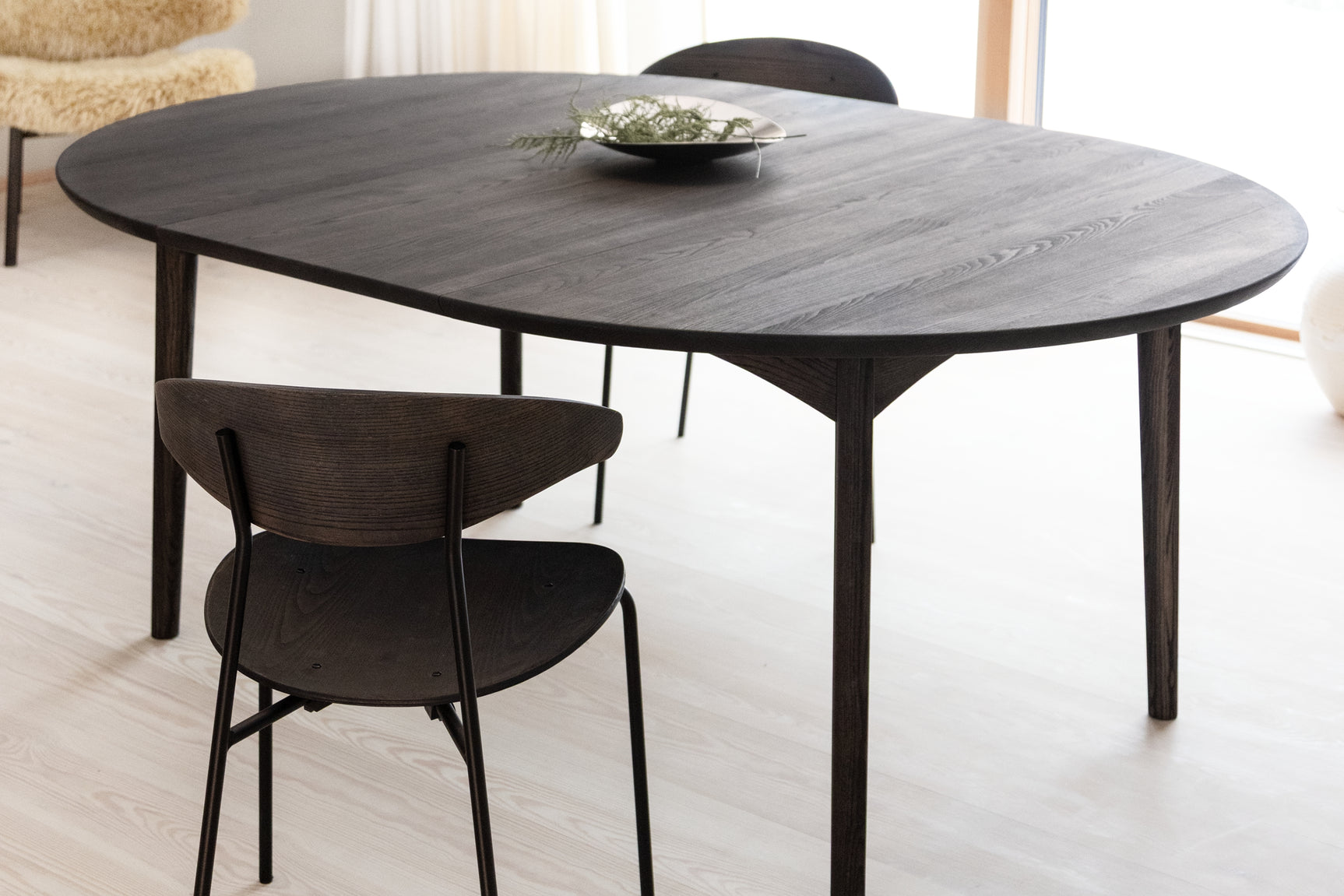Kai Round Extending Table 100cm