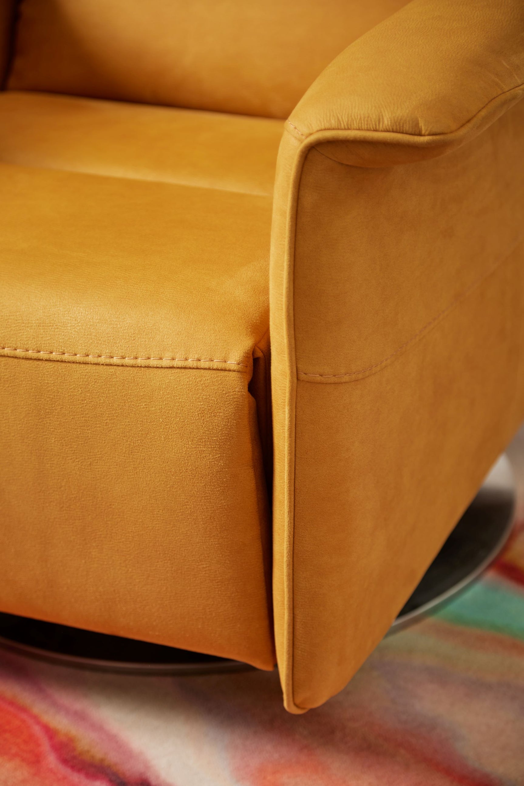 Kelly Recliner Swivel Chair Cashmere Moss