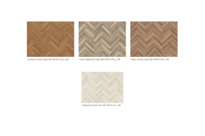 Knight Tile Herringbone - Gluedown (45.7x7.6cm)