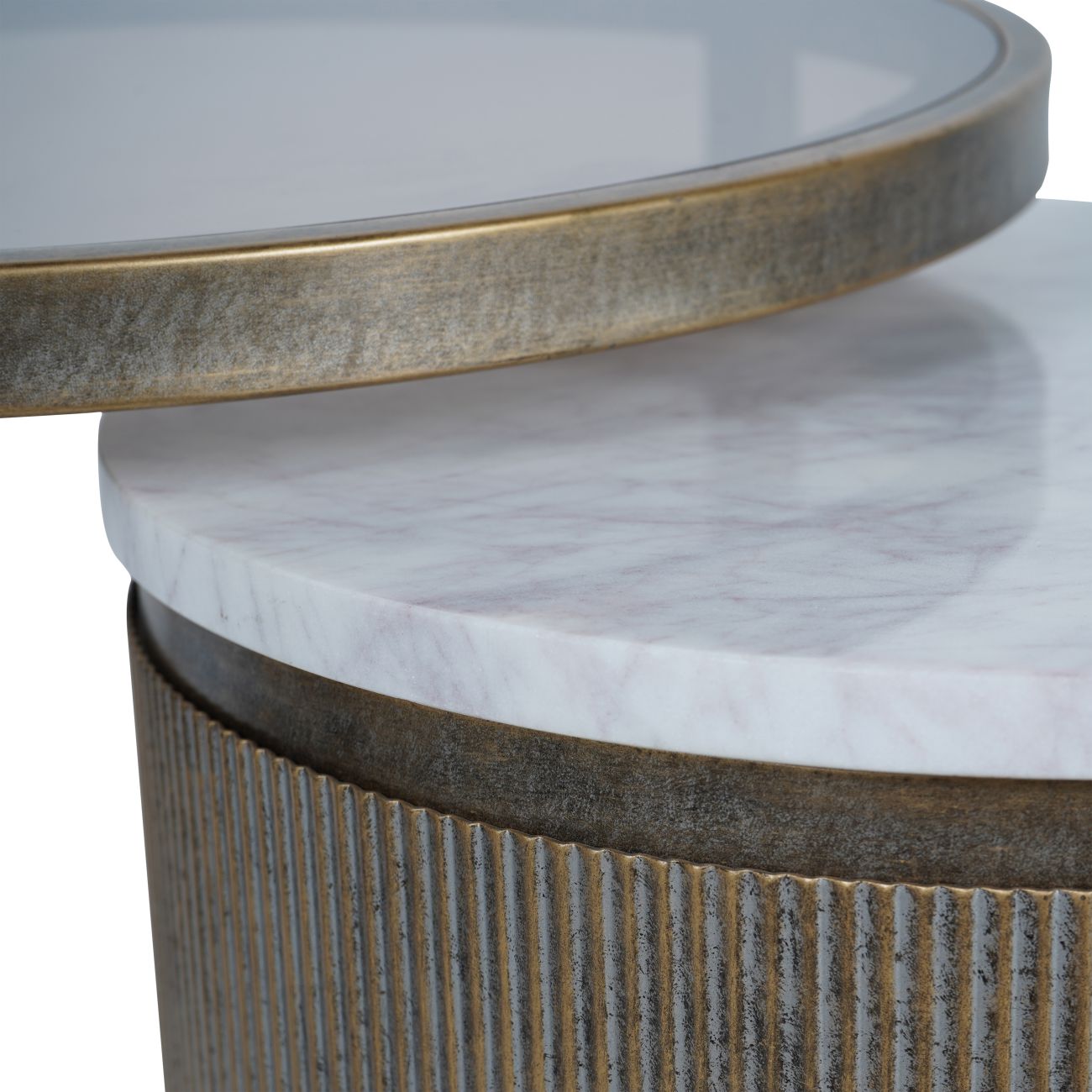 Ladonne Set of 2 Nesting Side Tables
