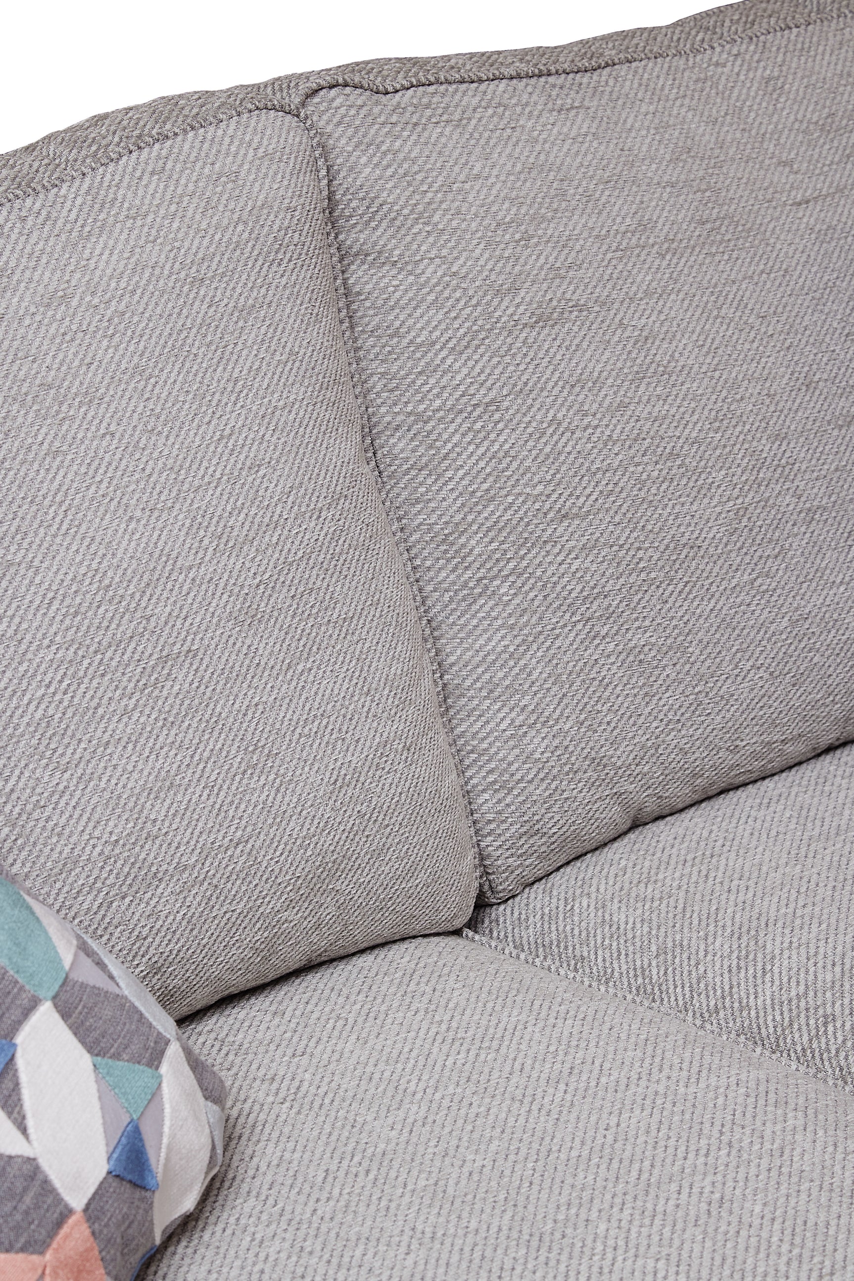 Louisiana 3 Seater Fabric Sofa Bed Grey