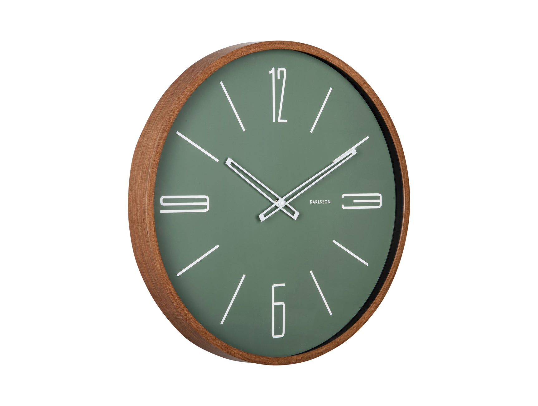 Marcado Green Wall Clock