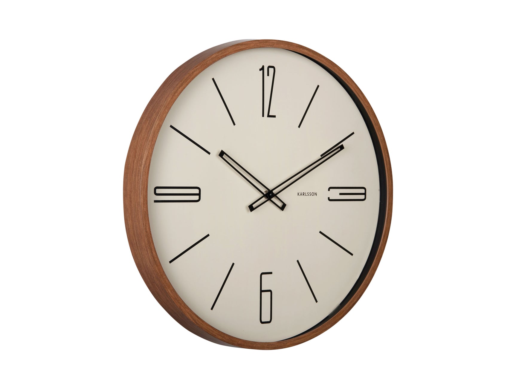 Marcado Sand Brown Wall Clock