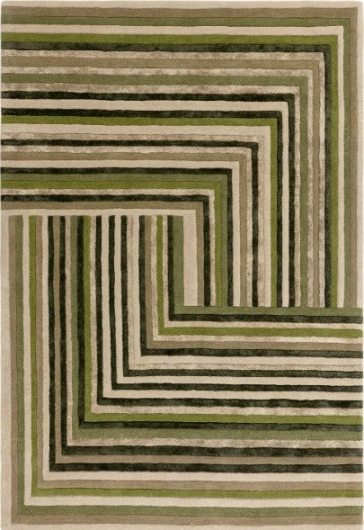 Matrix Network Rug Forest