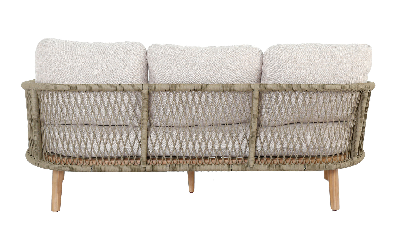 Maui 4 Piece Garden Lounge Set - Clearance Cork