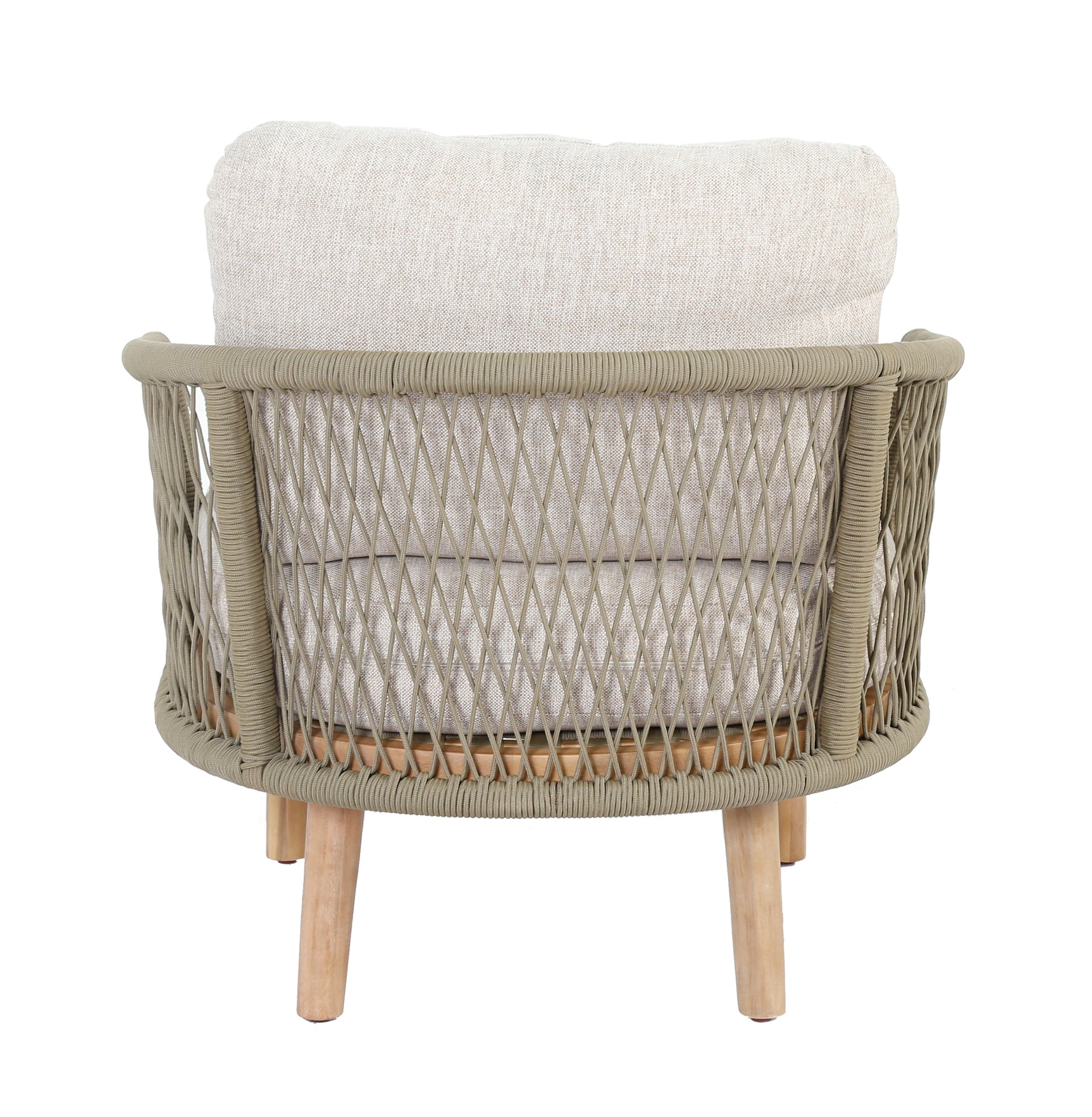 Maui 4 Piece Garden Lounge Set - Clearance Cork