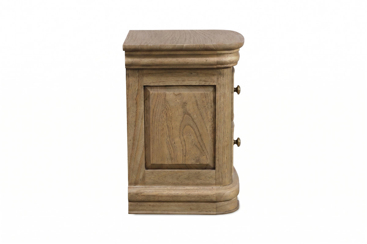Merville 3 Drawer Bedside Table