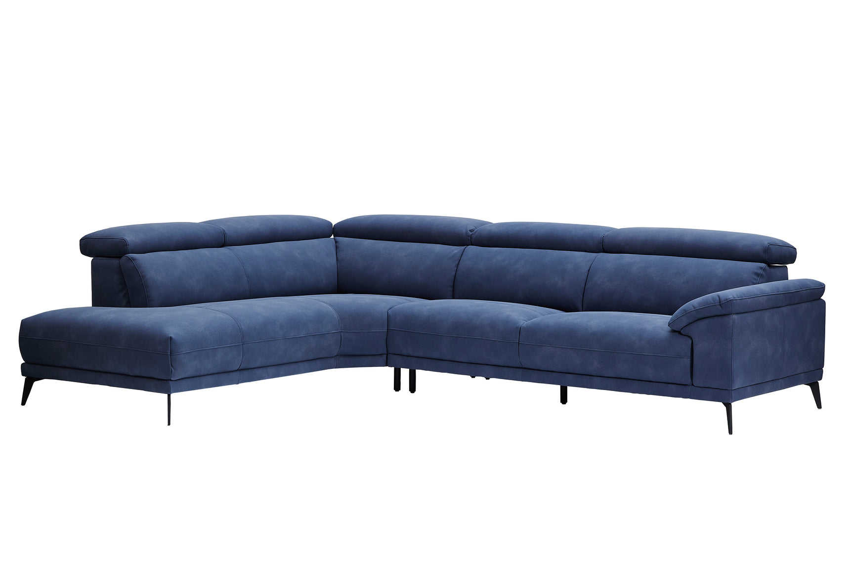 Montero LHF Corner Sofa - Navy
