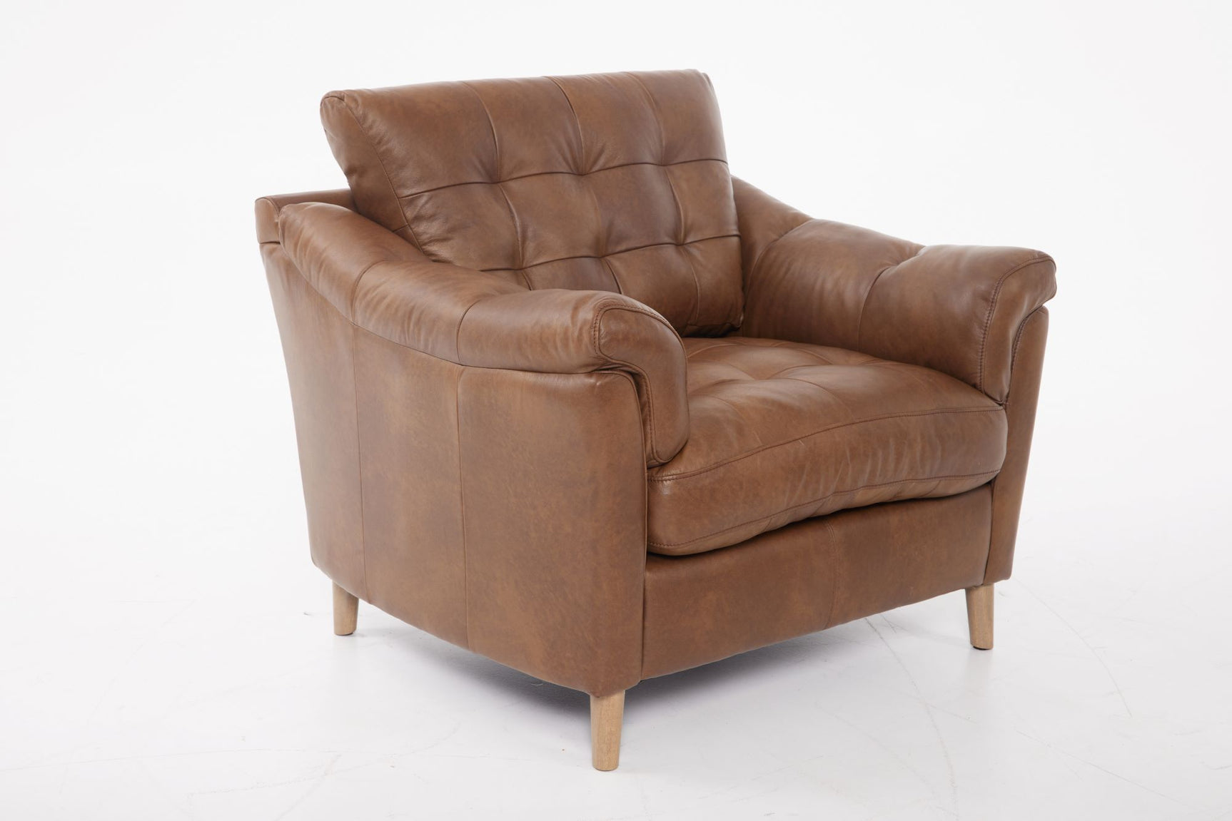 Newmarket Chair - Leather Tote Tobacco