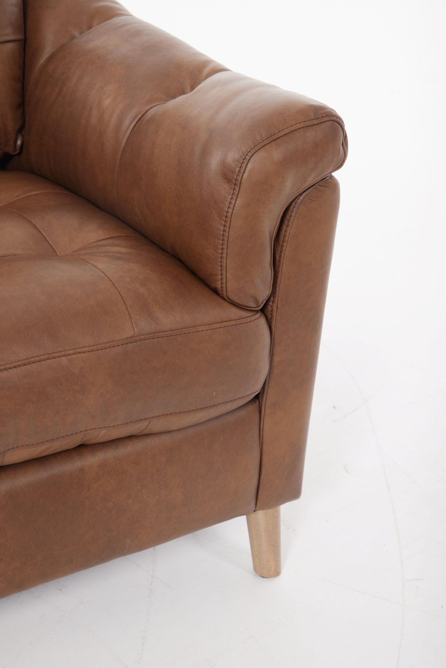 Newmarket Chair - Leather Tote Tobacco