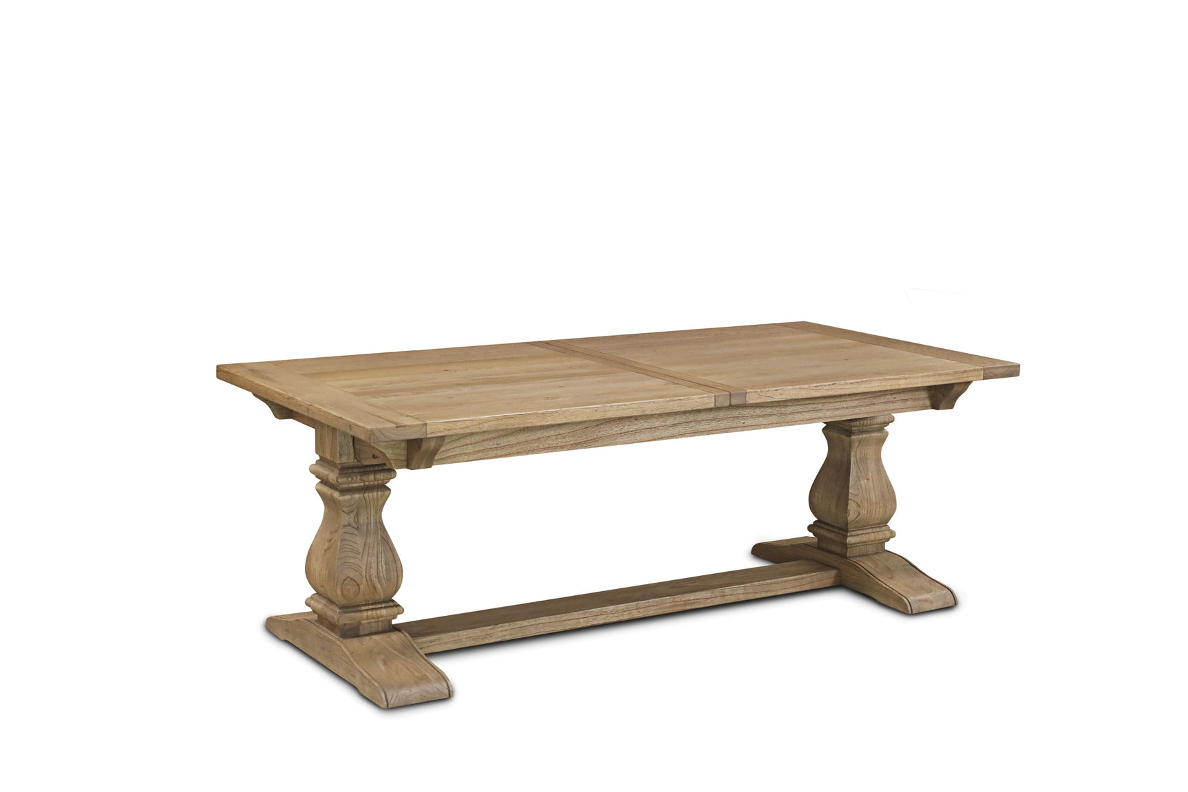 Sannita Rectangular Extending Dining Table Vintage Oak