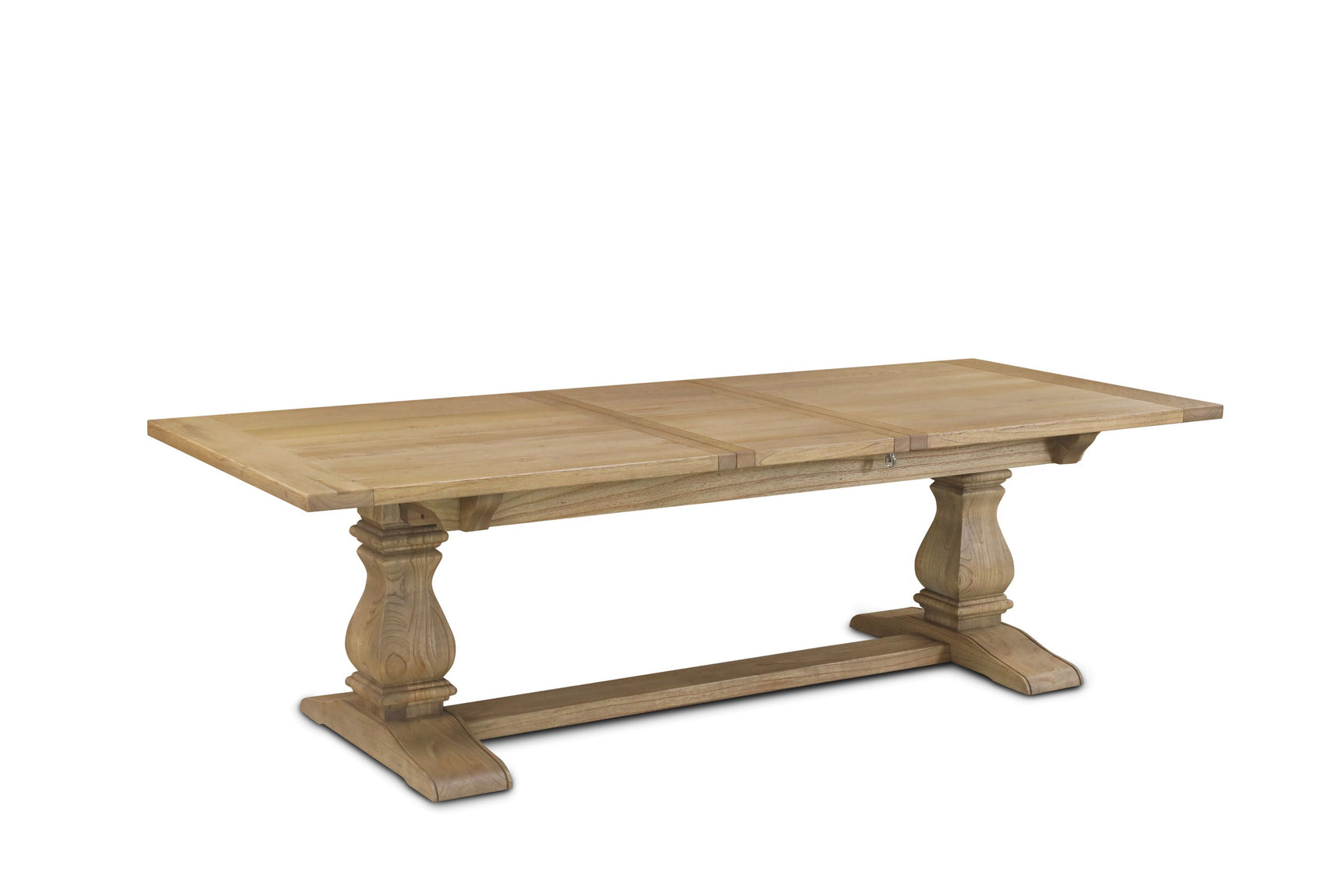 Sannita Rectangular Extending Dining Table Vintage Oak