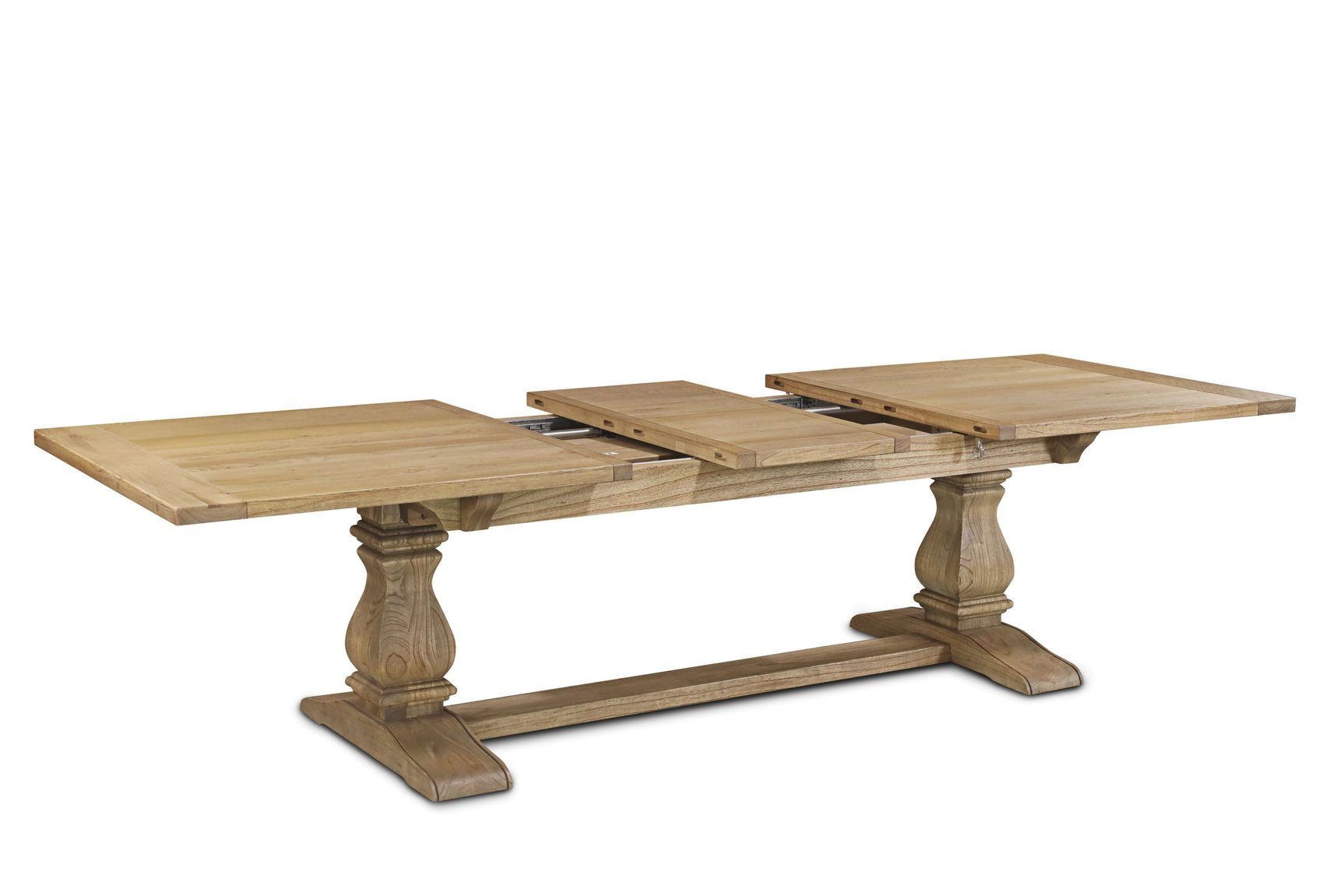 Sannita Rectangular Extending Dining Table Vintage Oak