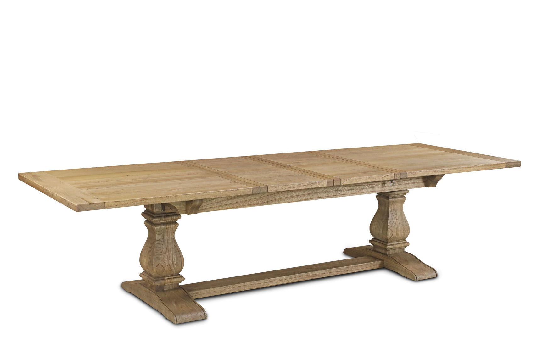 Sannita Rectangular Extending Dining Table Vintage Oak