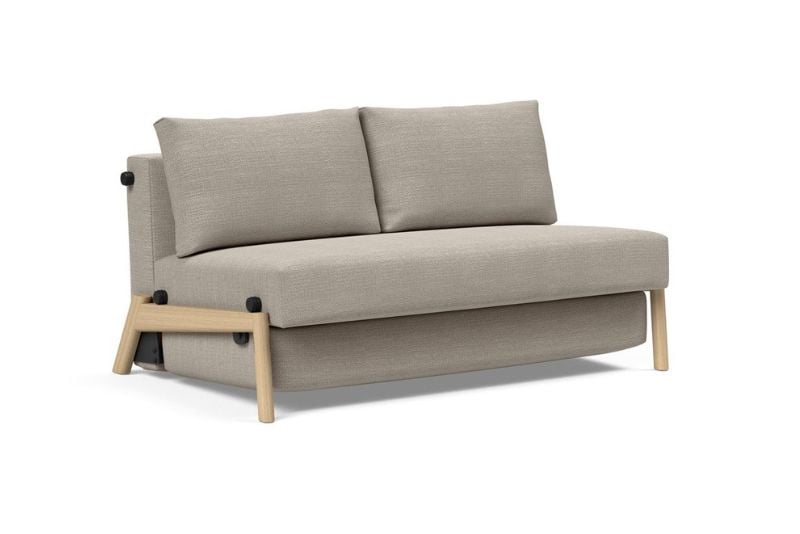 Selena 2 Seater Fabric Sofa Bed Kenya Gravel