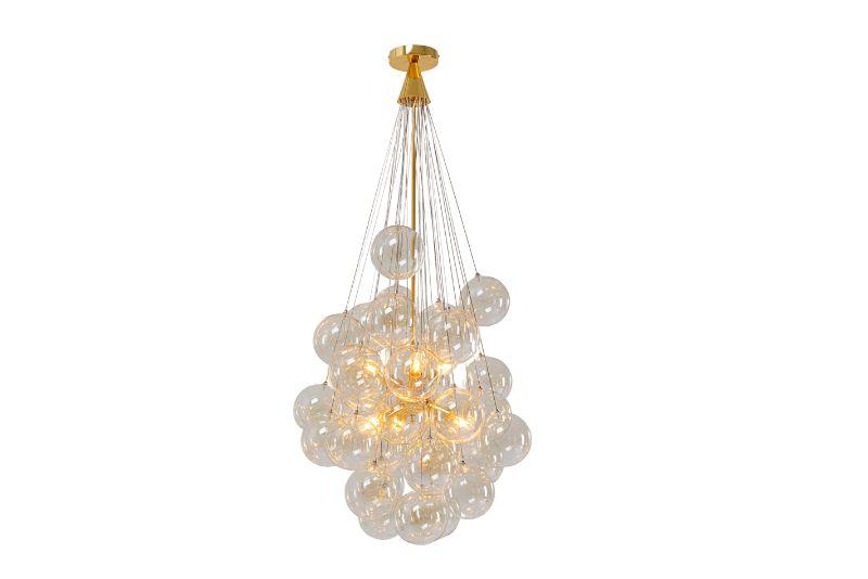 Amber Snowballs Pendant Lamp