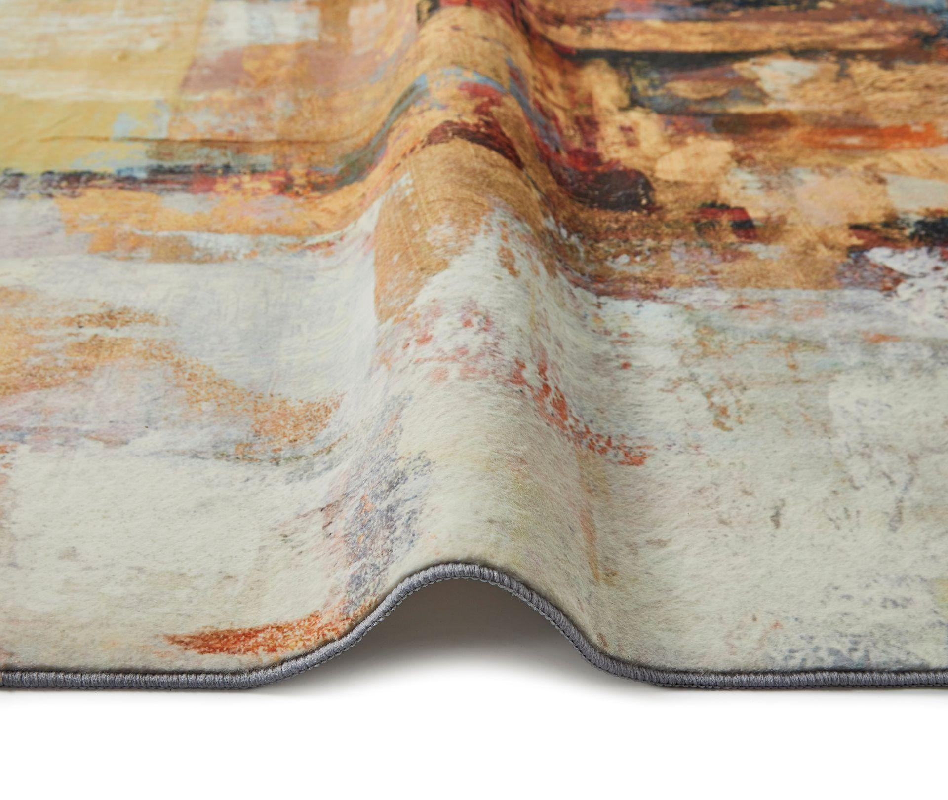 Concept Looms LUX03 Washable Rug Beige Multi