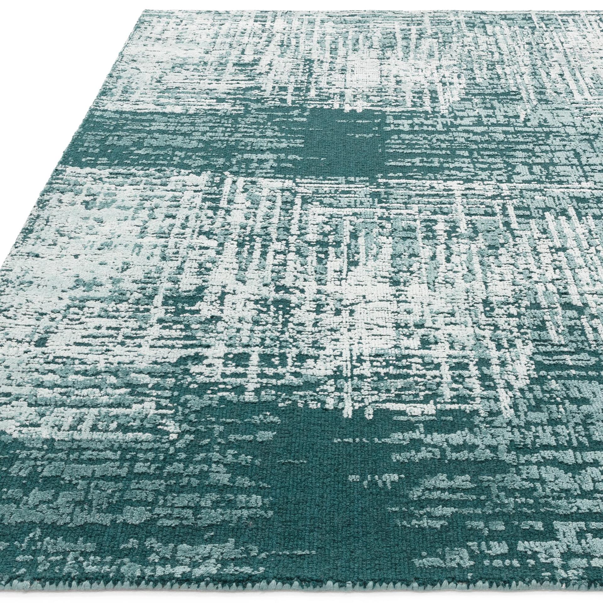 Torino Rug Teal Green