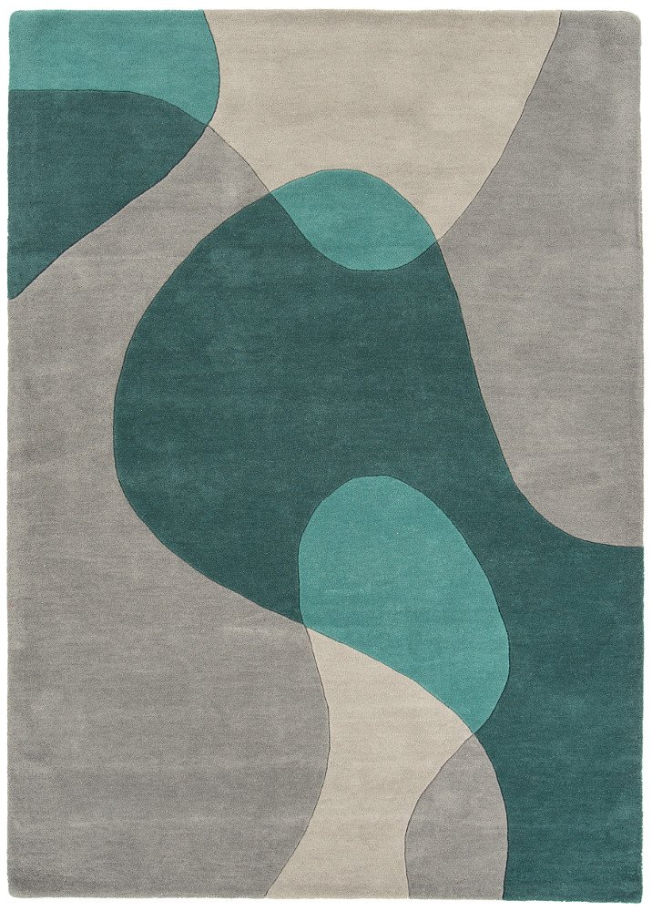 Matrix Rug Arc Teal