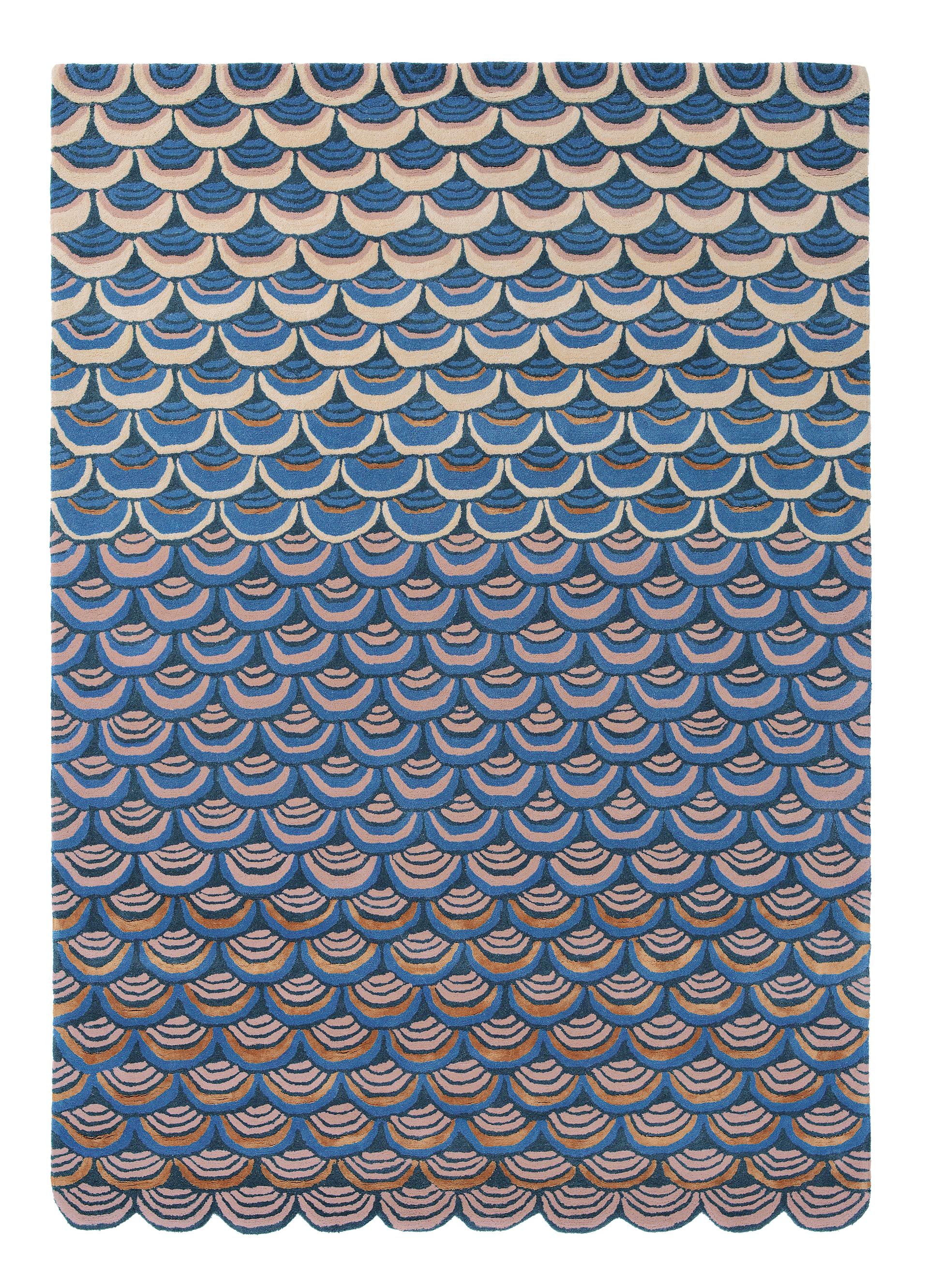 Masquerade Rug Blue