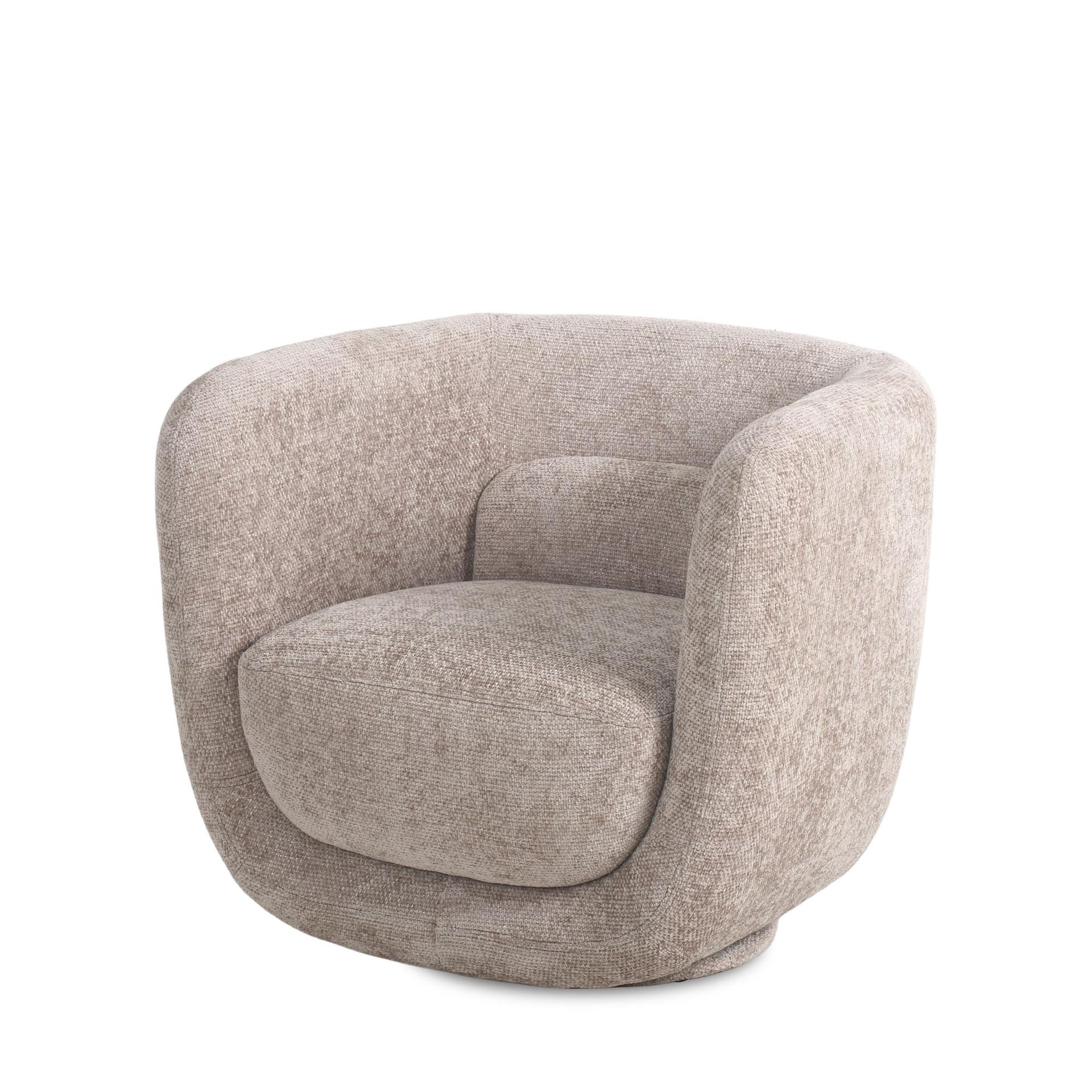 Arken Swivel Chair Beige
