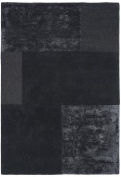 Tate Tonal Textures Rug Charcoal