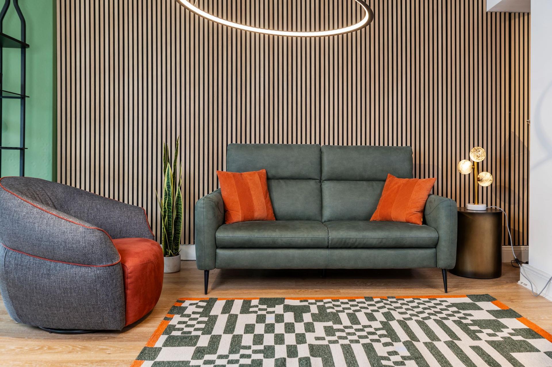 Dusk 2 Seater Maxi Cashmere Salvia