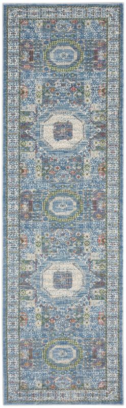 Ankara Global Rug ANR17 Ivory Teal