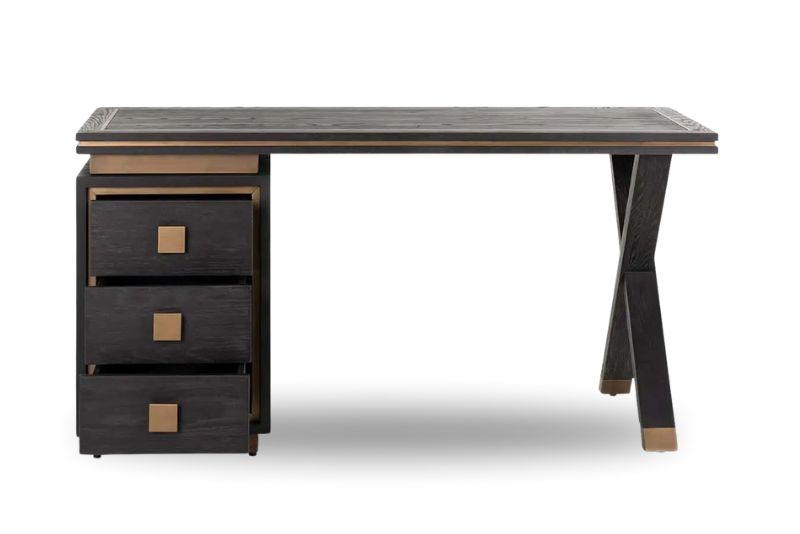 Huntley Desk with 3 Drawers