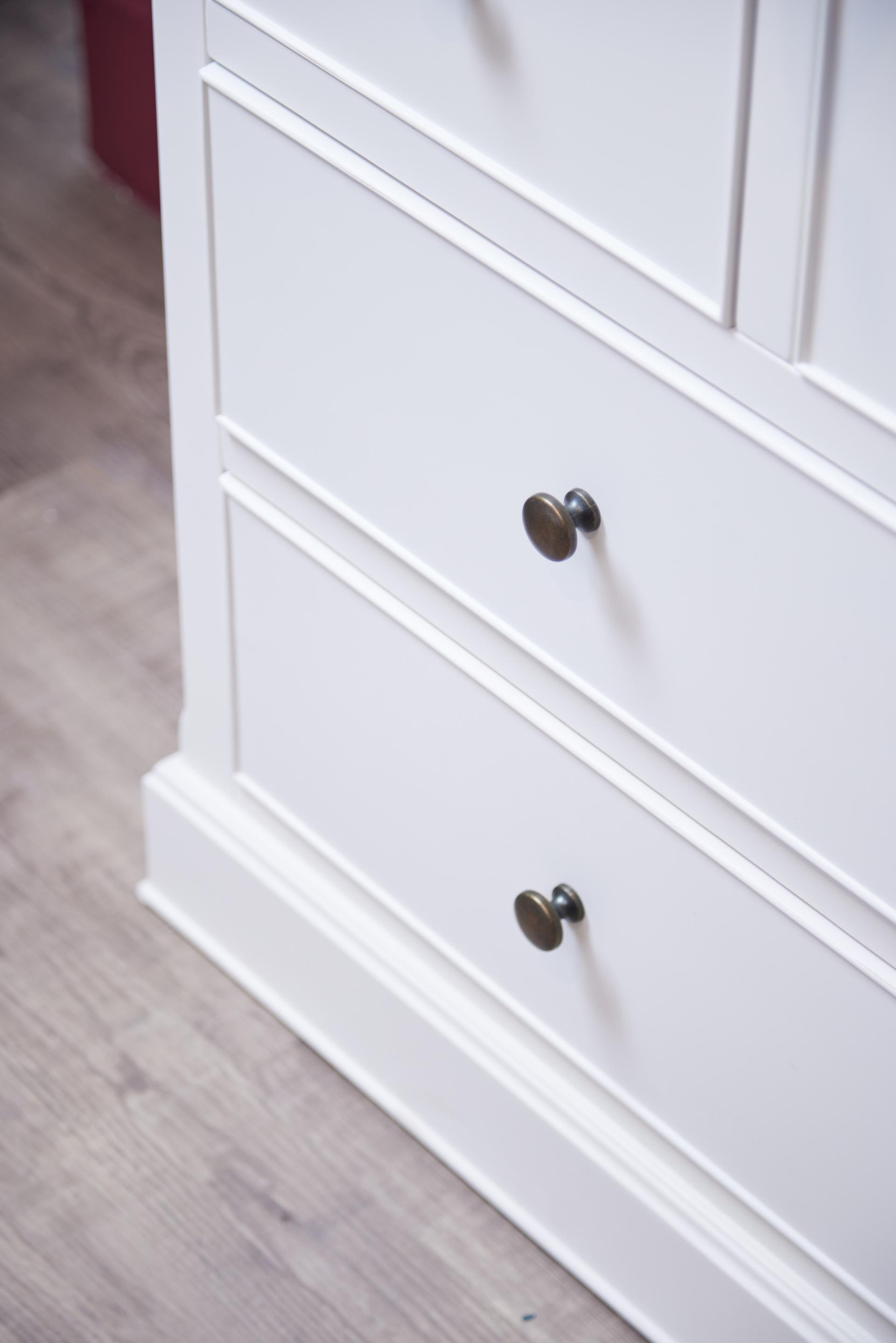 Pietra Bedside Locker Antique White