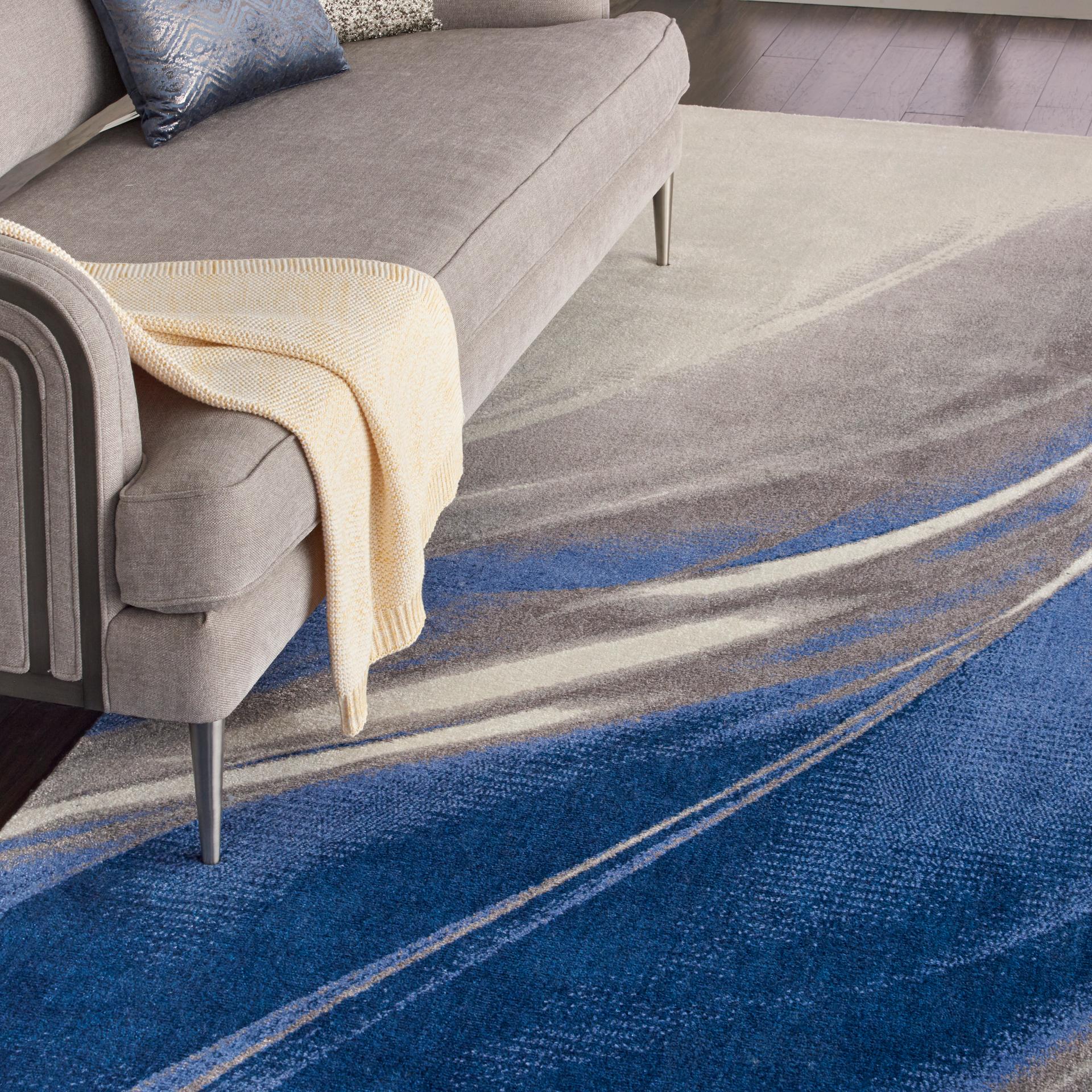 Twilight TWI28 Ivory Grey Blue Rug