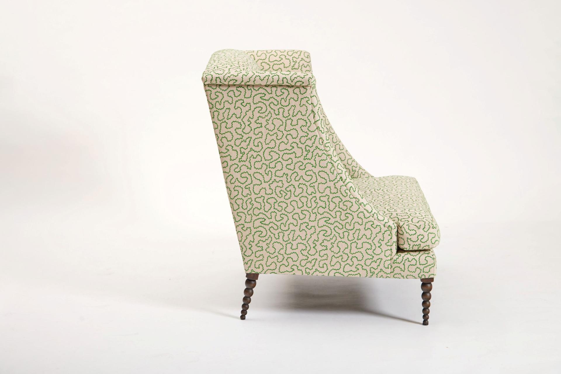 Boodle High Back Armchair