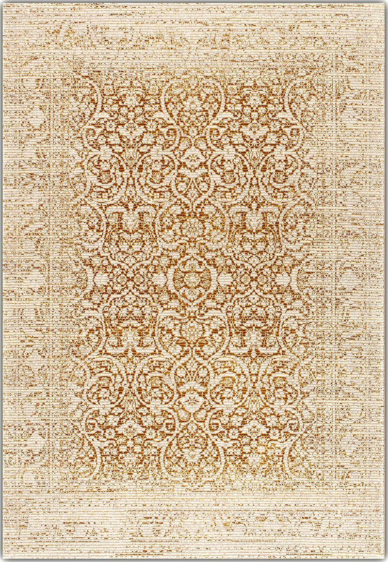 Grandeur Rug Gold Damask