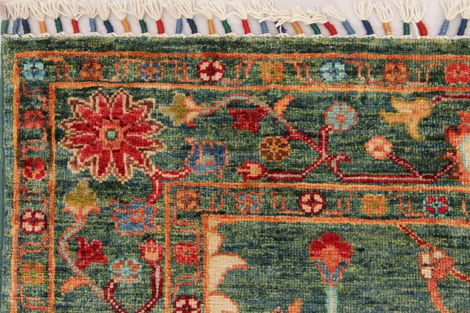 Sultani Green Rug 1.48m x 0.99m